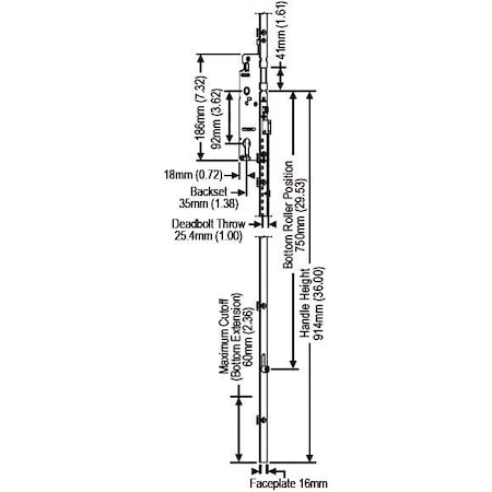 Strybuc Manual Roller Lock Ext 850-8778255